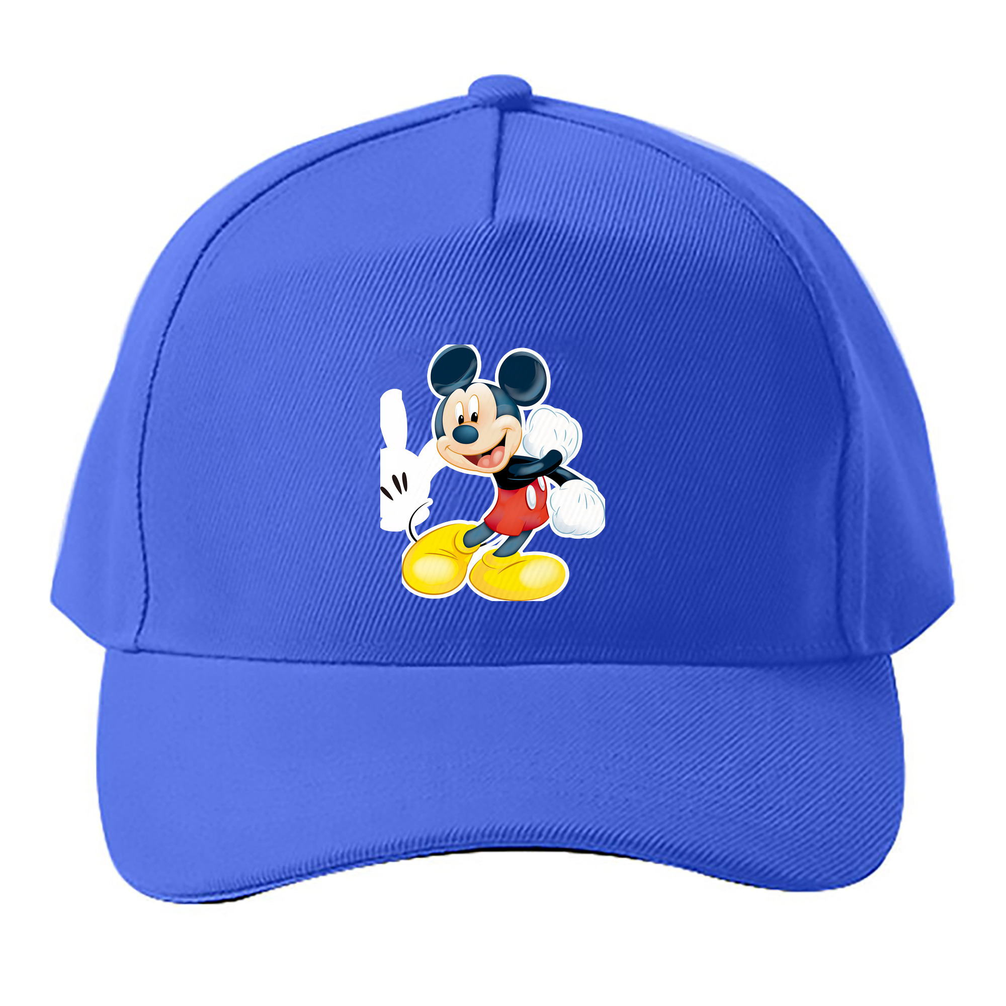 （画像用） ミッキーマウス Mickey Mouse ベースボールキャップ 綿100％ 男女兼用 帽子 スポーツ